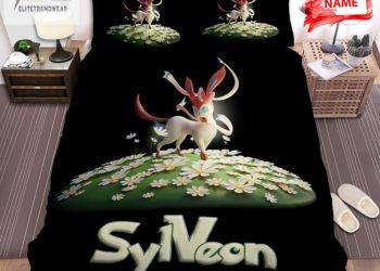 feature image Snuggle With Sylveon Cute Quirky Custom Pokemon Bedding elitetrendwear 1