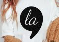 Comma La Embroidered Sweatshirt T Shirt Hoodie Election 2024 Tee Kamala Harris First Madam President Embroidery Shirts laughinks 1